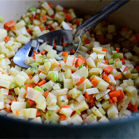 Cách làm súp khoai tây thịt xông khói