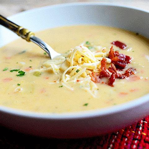 Cách làm súp khoai tây thịt xông khói