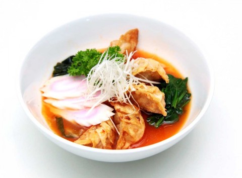 Súp kim chi bánh xếp Nhật