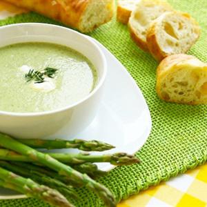Cách làm súp măng tây cần tây