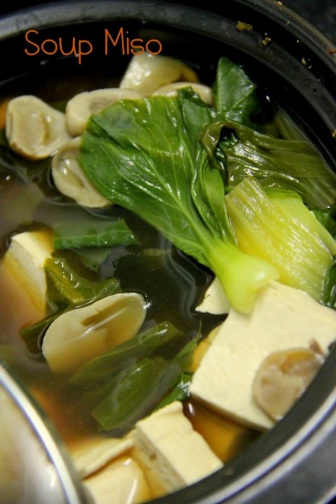 Súp Miso chay