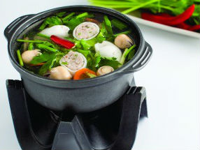 Súp mực nhồi thịt