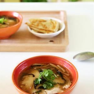 Cách làm súp nấm miso