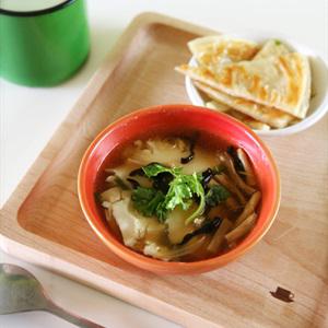 Cách làm súp nấm miso