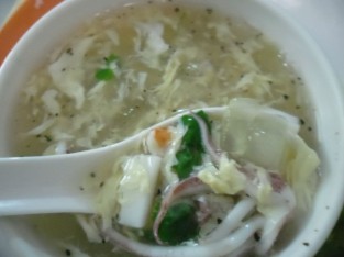 Súp nha đam hải sản