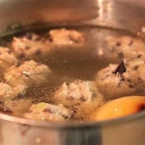 Cách làm súp nui gạo chả cua