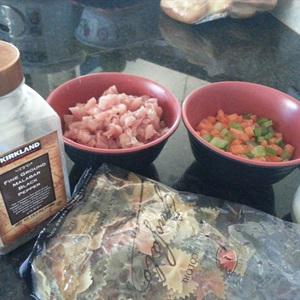 Cách làm súp nui thịt gà