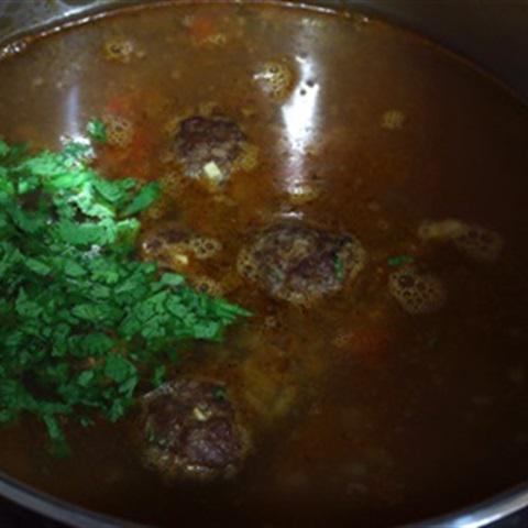 Cách làm súp thịt viên
