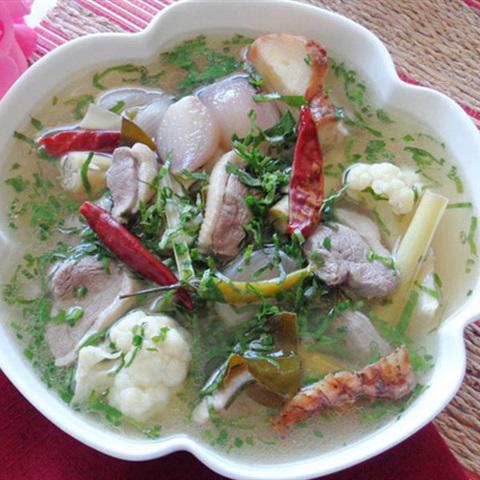 Cách làm súp thịt vịt cay