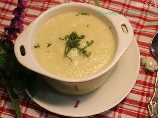 Súp xoài với gà