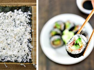 Sushi bơ vừa nhìn đã mê