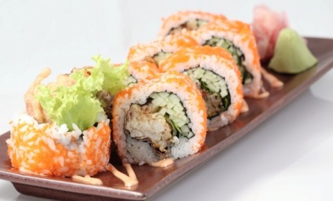Sushi cua lột
