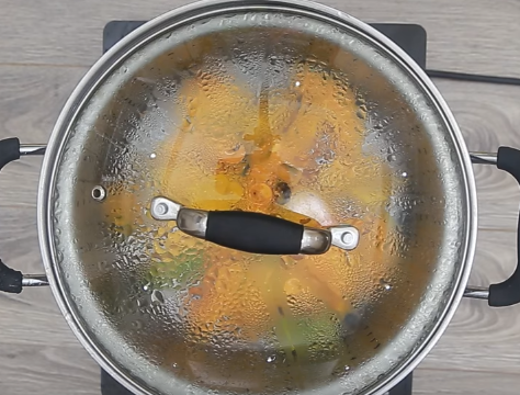 Sushi gà sốt cam khổng lồ  ăn hoài không chán