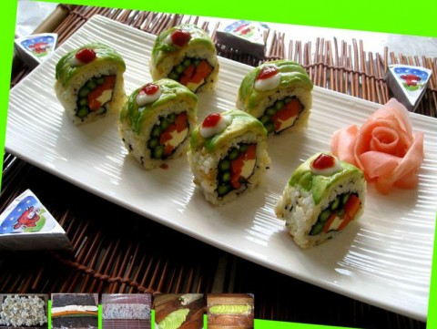 Sushi phô-mai bổ dưỡng