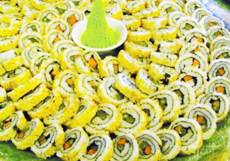 Sushi rau củ
