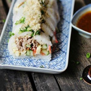 Cách làm sushi xôi