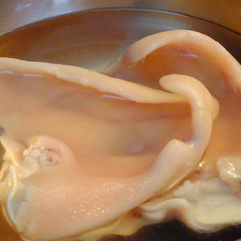 Cách làm tai heo ngâm giấm