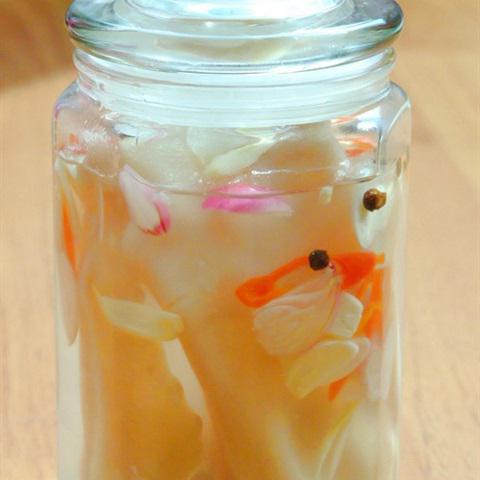 Cách làm tai heo ngâm giấm