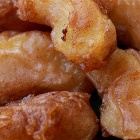 Cách làm táo chiên giòn