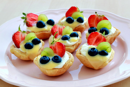 Tart hoa quả mini mùa hè thật xinh