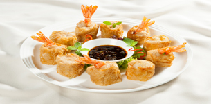 Tàu hũ ki cuộn tôm