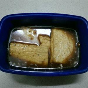 Cách làm tàu hũ ky cuộn nấm