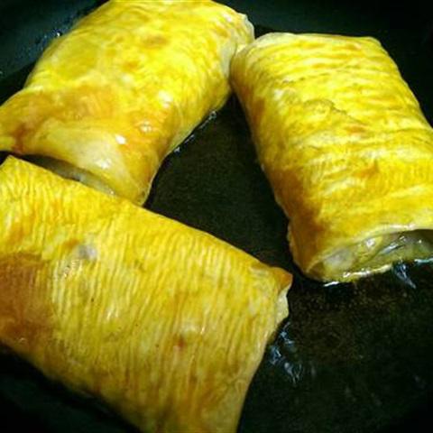 Cách làm tàu hũ ky cuộn nấm