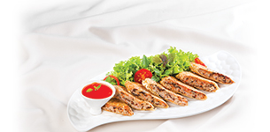 Tàu hũ ky cuộn thịt chiên