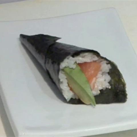 Cách làm temaki cá hồi