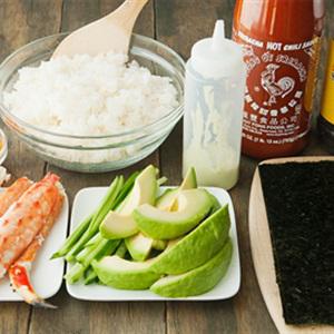 Cách làm temaki thịt cua