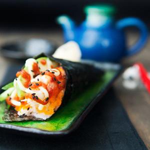 Cách làm temaki thịt cua