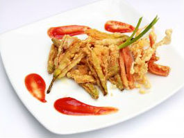 Tempura bông kim châm