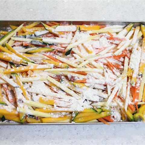 Cách làm tempura khoai bí chiên giòn