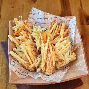 Cách làm tempura khoai bí chiên giòn