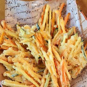 Cách làm tempura khoai bí chiên giòn