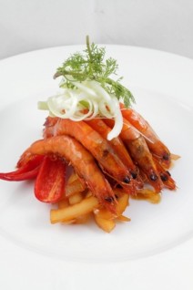 Tép bạc rim dừa