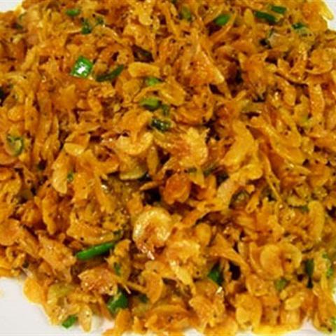 Cách làm tép khô rang giòn