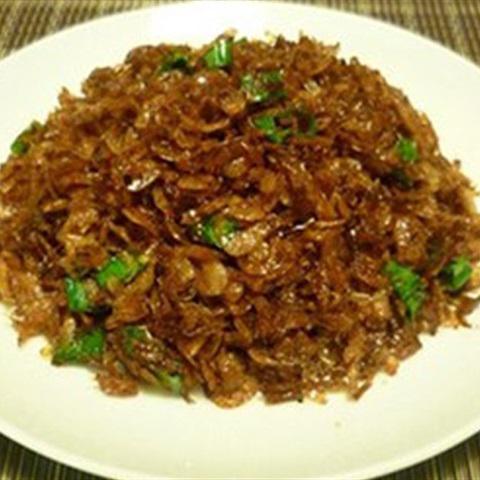 Cách làm tép rang chua ngọt