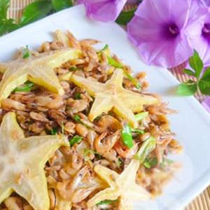 Cách làm tép rang khế