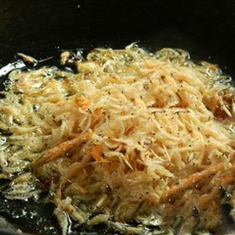 Cách làm tép tươi rang khế