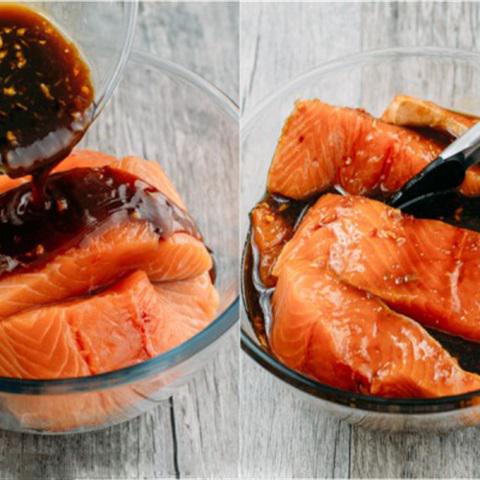 Cách làm teriyaki salmon