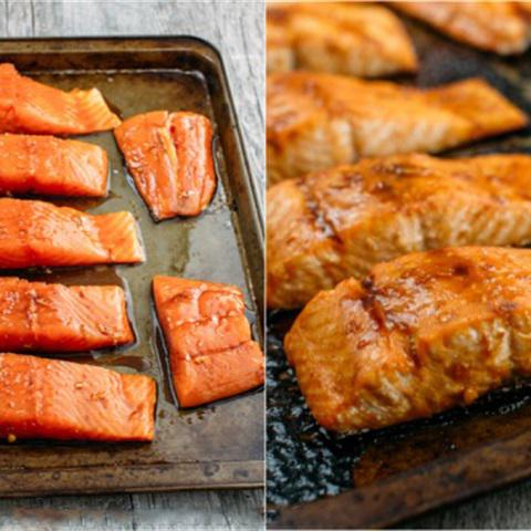 Cách làm teriyaki salmon