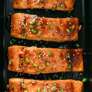 Cách làm teriyaki salmon