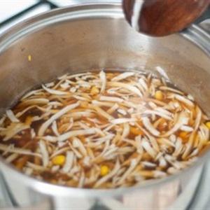 Cách làm thạch bắp dừa