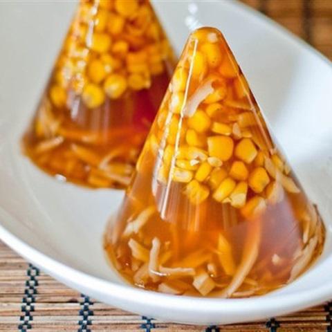 Cách làm thạch bắp dừa