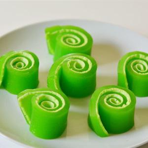 Cách làm thạch chanh cuộn marshmallow