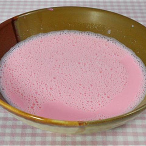 Cách làm thạch dâu sữa 3 tầng