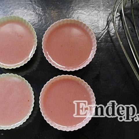 Cách làm thạch dâu tây Nhật Bản