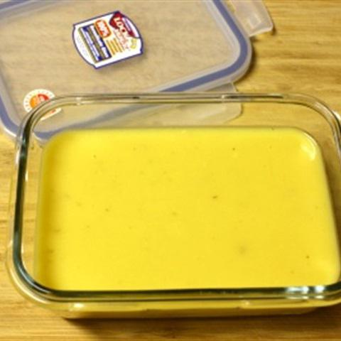 Cách làm thạch đậu xanh dâu tây