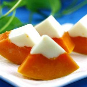 Cách làm thạch đu đủ sữa dừa